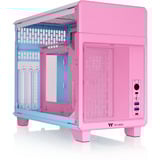 Thermaltake  boîtier mini tower rose fuchsia | 2x USB-A | 1x USB-C