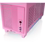 Thermaltake  boîtier mini tower rose fuchsia | 2x USB-A | 1x USB-C