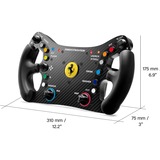 Thrustmaster Ferrari 488 GT3 Wheel Add-On Noir USB Volant Analogique/Numérique PC, Xbox One, Xbox One S, Xbox One X, Xbox Series S, Xbox Series X, PlayStation 4, PlayStation 5 Noir, Volant, PC, Xbox One, Xbox One S, Xbox One X, Xbox Series S, Xbox Series X, PlayStation 4, PlayStation 5, Croix directionnelle, Touche Menu, Touche mode, Bouton Démarrer, Analogique/Numérique, Avec fil, USB