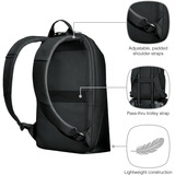 Wenger UrbanOne Light, Sac à dos Noir