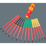 Wera 05006640001, Clés mixtes à cliquet Rouge/Jaune