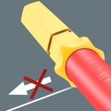 Wera Kraftform Kompakt Turbo i 1 Tool Finder, 16 pièces, Clés mixtes à cliquet Rouge/Jaune