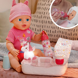 ZAPF Creation BABY born Set Heure du Coucher, Figurine 