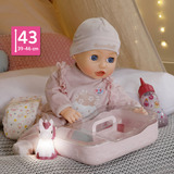 ZAPF Creation BABY born Set Heure du Coucher, Figurine 