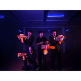 ZURU XSHOT Hyper Gel Glow Motorized Gatling Blaster, Gel-Blaster Blaster jouet, 14 an(s)