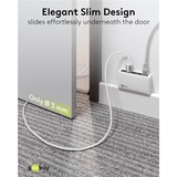 goobay Câble adaptateur Ethernet USB-C 3.2 Gen2 > RJ-45, Slim Blanc