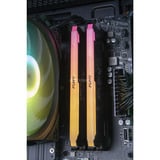 ALTERNATE Custom PC Series • Red Hero Essentials Gaming-PC, PC gaming Noir/transparent