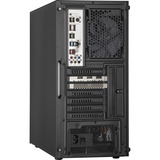 ALTERNATE Custom PC Series • Red Hero Essentials Gaming-PC, PC gaming Noir/transparent