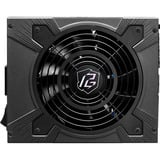 ASRock ASRock Phatom Gaming PG-1600G Gold alimentation modulaire 1600 watt Noir, 2x 12V-2x6, 8x PCIe