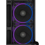 ASUS PRIME AP202 ARGB Mini Tower Noir boîtier midi tower Noir | 2x USB-A | 1x USB-C | RGB | Window