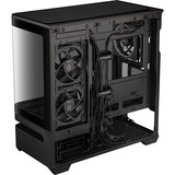ASUS PRIME AP202 ARGB Mini Tower Noir boîtier midi tower Noir | 2x USB-A | 1x USB-C | RGB | Window