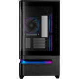 ASUS  boîtier midi tower Noir | 2x USB-A | 1x USB-C | RGB | Window