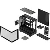 ASUS  boîtier midi tower Noir | 2x USB-A | 1x USB-C | RGB | Window