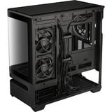 ASUS  boîtier midi tower Noir | 2x USB-A | 1x USB-C | RGB | Window