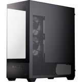 Aerocool P500D-G-BK-v1 boîtier midi tower Noir | 2x USB-A | 1x USB-C | Verre trempé