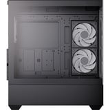 Aerocool P500D-G-BK-v1 boîtier midi tower Noir | 2x USB-A | 1x USB-C | Verre trempé