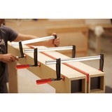 BESSEY Serre-joint en fonte malléable TPN30B8BE Rouge/Noir