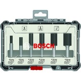 Bosch 2607017466 Jeu d'embouts 6 pièce(s), Fraise Jeu d'embouts, 8 mm, 6 pièce(s), 54, 50, 60, 60, 60, 60 mm, 20, 20, 30, 30, 30, 30 mm, 6, 8, 10, 12, 16, 20 mm