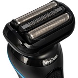 Braun 51-B1000s Rasoir à grille Noir, Bleu Noir/Bleu, Rasoir à grille, Noir, Bleu, Noir, Énergie, AC/Batterie, Lithium-Ion (Li-Ion)