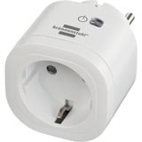 Brennenstuhl Prise Connect WiFi, Prise de courant Blanc
