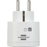 Brennenstuhl Prise Connect WiFi, Prise de courant Blanc