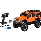 Carson Land Rover Defender modèle radiocommandé Voiture tout terrain Moteur électrique 1:8, Voiture télécommandée Orange/Noir, Voiture tout terrain, 1:8, 1200 mAh, 1,79 kg
