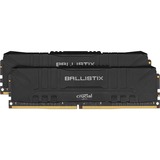 Crucial 16 Go DDR4-3200 Kit, Mémoire Noir, BL2K8G32C16U4B, Ballistix, XMP, Vente au détail