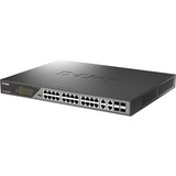 D-Link DSS-200G-28MPP commutateur réseau Géré L2 Gigabit Ethernet (10/100/1000) Connexion Ethernet, supportant l'alimentation via ce port (PoE) 1U Gris, Switch Géré, L2, Gigabit Ethernet (10/100/1000), Full duplex, Connexion Ethernet, supportant l'alimentation via ce port (PoE), 1U