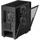 DeepCool CH360 boîtier mini tower Noir | 1x USB-A | 1x USB-C | RGB | Verre Trempé