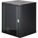 Digitus Boîtier mural Dynamic Basic Série - 600x600 mm (LxP), Armoire informatique Noir