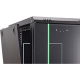 Digitus Boîtier mural Dynamic Basic Série - 600x600 mm (LxP), Armoire informatique Noir