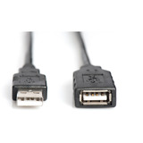 Digitus Câble d'extension USB 2.0 actif, 15 mètres Noir