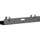 Digitus Canal de gestion des câbles, sous table, Guide-câble Noir