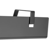 Digitus Canal de gestion des câbles, sous table, Guide-câble Noir