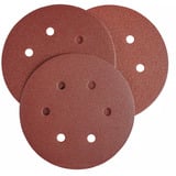 EINHELL Ponceuse excentrique pneumatique TC-PE 150, Ponceuse orbitale Noir/Rouge