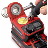 EINHELL Power X-Change Fer à souder sans fil TE-SI 18/480 Li E - Solo, 18 Volts Rouge/Noir