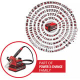 EINHELL Power X-Change Fer à souder sans fil TE-SI 18/480 Li E - Solo, 18 Volts Rouge/Noir