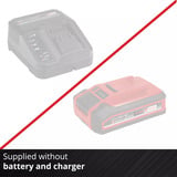 EINHELL Power X-Change Fer à souder sans fil TE-SI 18/480 Li E - Solo, 18 Volts Rouge/Noir
