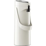 Emsa PONZA thermos 1,9 L Blanc, Verseuse isotherme Blanc brillant, 1,9 L, Blanc, Acrylonitrile-Butadiène-Styrène (ABS), Polypropylène (PP), 12 h, 24 h, 170 mm