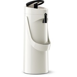 Emsa PONZA thermos 1,9 L Blanc, Verseuse isotherme Blanc brillant, 1,9 L, Blanc, Acrylonitrile-Butadiène-Styrène (ABS), Polypropylène (PP), 12 h, 24 h, 170 mm