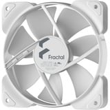 Fractal Design Aspect 12 RGo Cadre blanc ventilateur de boîtier RGB  Blanc, 120 x 120 x 25 mm, Connexion du ventilateur à 3 broches