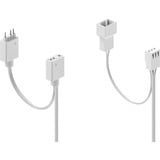 Fractal Design Aspect 12 RGo Cadre blanc ventilateur de boîtier RGB  Blanc, 120 x 120 x 25 mm, Connexion du ventilateur à 3 broches