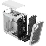 Fractal Design Design Torrent Compact White TG Clear, Moyenne tour Blanc