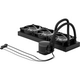 Fractal Design Radius 360 RGB Black, Watercooling Noir