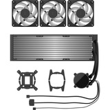 Fractal Design Radius 360 RGB Black, Watercooling Noir