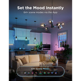 Govee Ampoule Edison intelligente E27 500lm, Lampe à LED 
