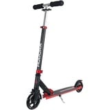 HUDORA Big Wheel Style 230 Adultes Noir, Rouge, Trottinette Noir, Adultes, Noir, Rouge, Asphalte, 120 kg, 2 roue(s), Polyuréthane