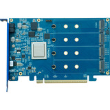 HighPoint Rocket 1604A PCIe Gen5 x16 vers 4-M.2x4 NVMe Switch AIC, Carte d'interface 