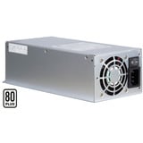 Inter-Tech ASPOWER U2A-B20600-S unité d'alimentation d'énergie 20+4 pin ATX Acier inoxydable alimentation  600 watt Gris, 600 W, 115 - 230 V, 90%, Sur-courant, Sur-alimentation, Surtension, Surchauffe, Court-circuit, 20+4 pin ATX, Serveur
