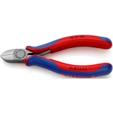KNIPEX Pince coupante 76 22 125, Tenailles de cran Rouge/Bleu